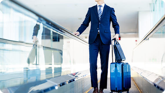 業務渡航の手配